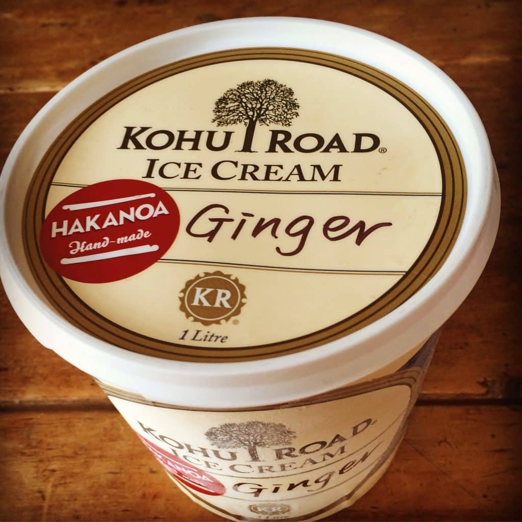 Kohu Road Hakano Ginger Icecream