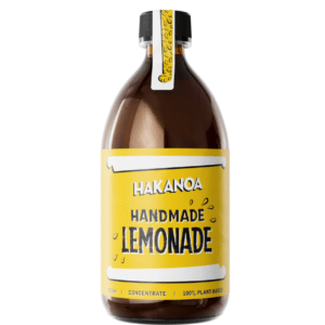 Lemonade Soda concentrate, made from 4 ingredients, and 2 of those are juice.